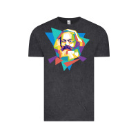Vintage Black karl marx get vintage Vintage Tee - linhVisuals