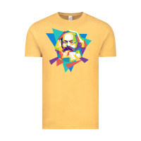 Vintage Mustard karl marx get vintage Vintage Tee - linhVisuals