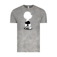 Cloud Rock peanuts shadow silhouette Vintage Tee - linhVisuals