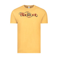 Vintage Mustard blackfoot Vintage Tee - linhVisuals
