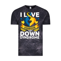 Cloud Black down syndrome awareness month special needs love Vintage Tee - linhVisuals