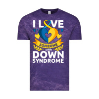 Cloud Purple down syndrome awareness month special needs love Vintage Tee - linhVisuals