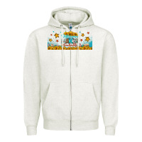 Oatmeal Heather difference maker teacher life libbey glass Zipper Hoodie - BundleAndBundleShop