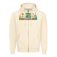 Sandshell difference maker teacher life libbey glass Zipper Hoodie - BundleAndBundleShop