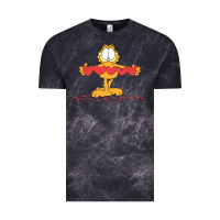 Cloud Black garfiel Vintage Tee - linhVisuals