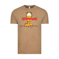 Vintage Coffee garfiel Vintage Tee - linhVisuals