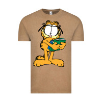 Vintage Coffee garfiel Vintage Tee - linhVisuals