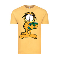 Vintage Mustard garfiel Vintage Tee - linhVisuals