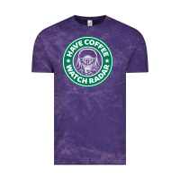 Cloud Purple have coffee, watch radar new Vintage Tee - linhVisuals