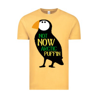 Vintage Mustard not now arctic puffin! ,  not now arctic puffin Vintage Tee - linhVisuals