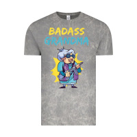 Cloud Rock badass grandma family mother grandma t shirt Vintage Tee - linhVisuals
