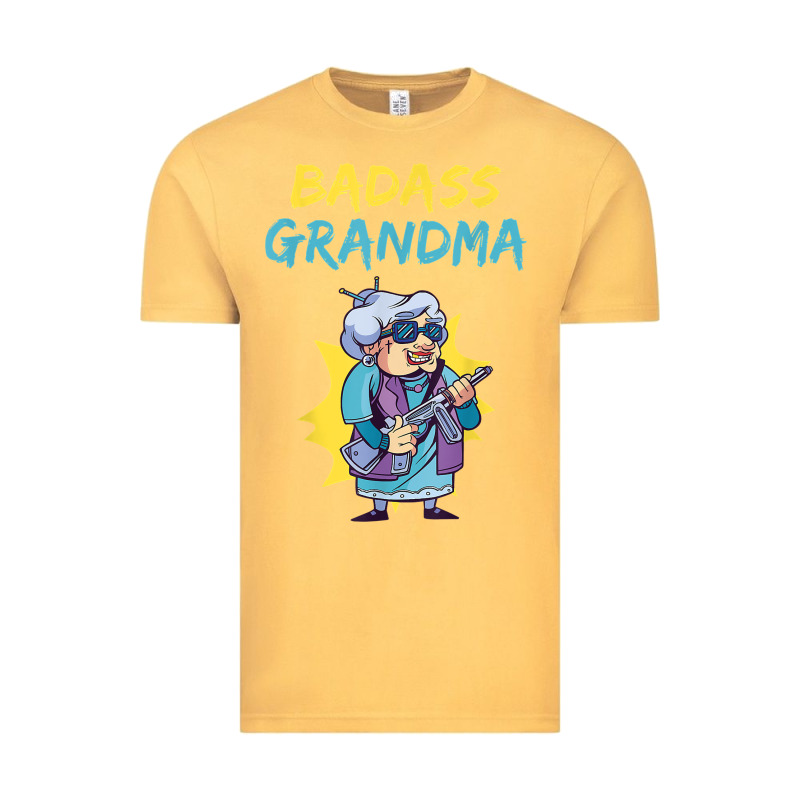 Badass Grandma Family Mother Grandma T Shirt Vintage Tee by linhVisuals | Teevron