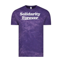 Cloud Purple solidarity forever Vintage Tee - linhVisuals