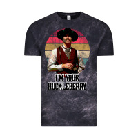 Cloud Black i'm your huckleberry Vintage Tee - linhVisuals