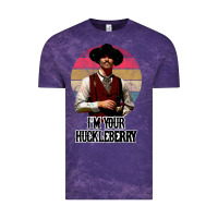 Cloud Purple i'm your huckleberry Vintage Tee - linhVisuals