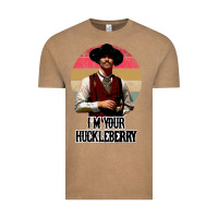 Vintage Coffee i'm your huckleberry Vintage Tee - linhVisuals