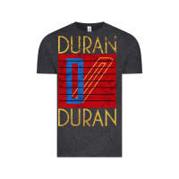Vintage Black Dürän dürän 01 Vintage Tee - linhVisuals