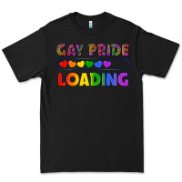 Black Western Gay Pride Loading LGBTQ+ Premium Tee - BundleAndBundleShop