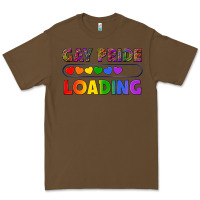 Cacao Western Gay Pride Loading LGBTQ+ Premium Tee - BundleAndBundleShop
