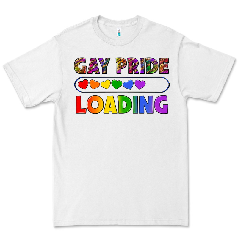 Western Gay Pride Loading Lgbtq+ Premium Tee by BundleAndBundleShop | Teevron