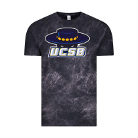 Cloud Black uc santa barbara gauchos Vintage Tee - linhVisuals