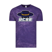 Cloud Purple uc santa barbara gauchos Vintage Tee - linhVisuals