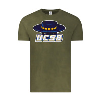 Vintage Olive uc santa barbara gauchos Vintage Tee - linhVisuals