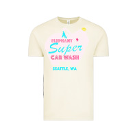 Vintage Arctic pink elephant car wash Vintage Tee - linhVisuals
