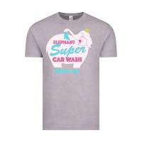Vintage Zinc pink elephant car wash Vintage Tee - linhVisuals