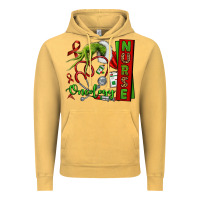 Vintage Mustard Christmas Character Nurse Vintage Hoodie - NancyCooperArtShop
