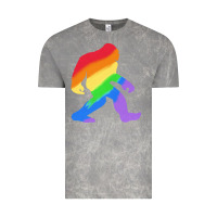 Cloud Rock bigfoot t  shirt rainbow bigfoot t  shirt Vintage Tee - linhVisuals