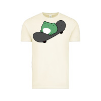Vintage Arctic skateboarding frog Vintage Tee - linhVisuals
