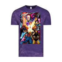 Cloud Purple x men 3 Vintage Tee - linhVisuals