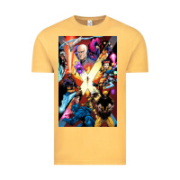 Vintage Mustard x men 3 Vintage Tee - linhVisuals