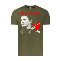Vintage Olive billy bragg müsic Vintage Tee - linhVisuals