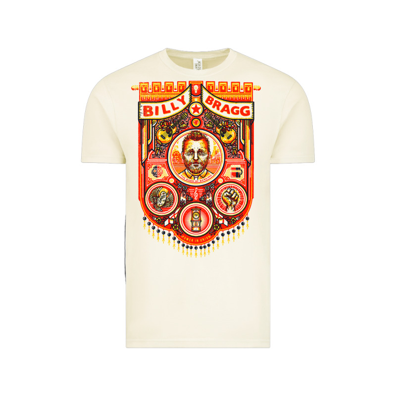 Billy Bragg Müsic Vintage Tee by linhVisuals | Teevron