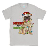 Moon Dust merry and bright pug Classic Tee - RanaPortraitStore