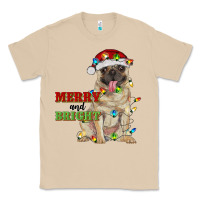 Mushroom merry and bright pug Classic Tee - RanaPortraitStore