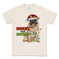 Natural merry and bright pug Classic Tee - RanaPortraitStore