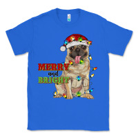 True Royal merry and bright pug Classic Tee - RanaPortraitStore