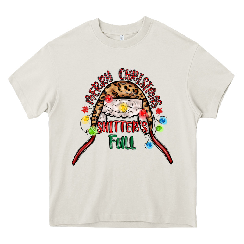 Merry Christmas Shitter S Full Heavy Core Tee by MaliasSmallBusiness | Teevron