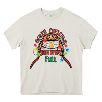Cream merry christmas shitter s full Heavy Core Tee - MaliasSmallBusiness