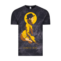 Cloud Black james bay müsic Vintage Tee - linhVisuals