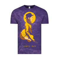 Cloud Purple james bay müsic Vintage Tee - linhVisuals
