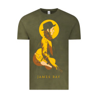 Vintage Olive james bay müsic Vintage Tee - linhVisuals