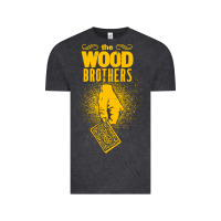 Vintage Black the wood brothers blues Vintage Tee - linhVisuals