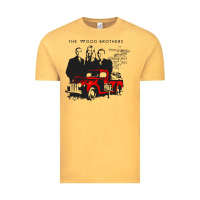 Vintage Mustard the wood brothers blues Vintage Tee - linhVisuals