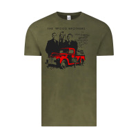 Vintage Olive the wood brothers blues Vintage Tee - linhVisuals