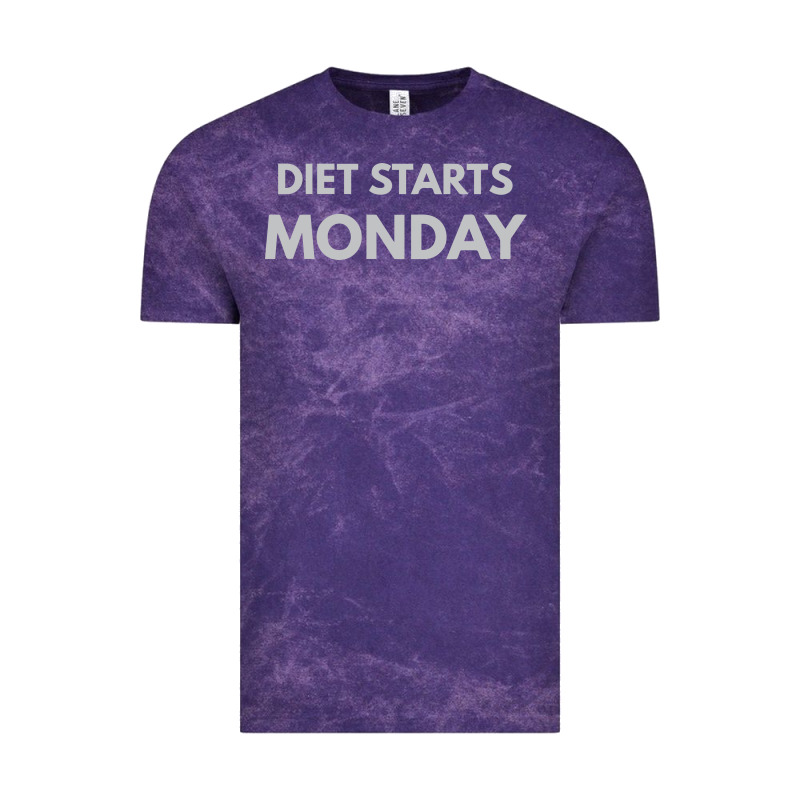 Diet Starts Monday Vintage Tee by linhVisuals | Teevron