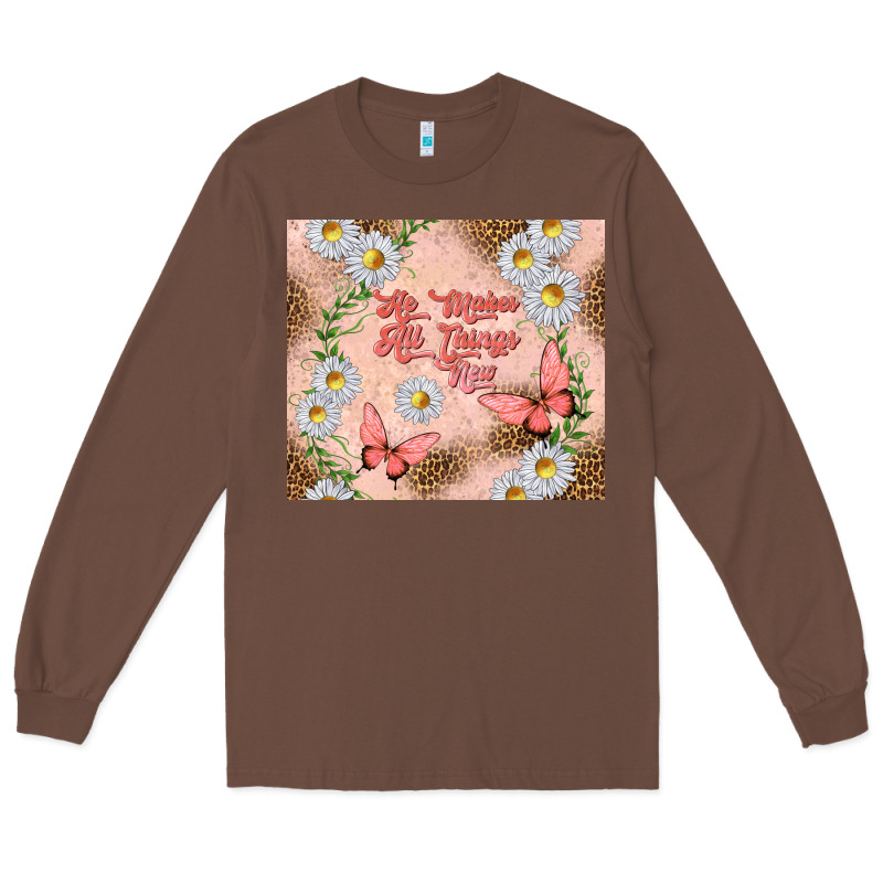 He Makes All Things New Long Sleeve Tee by TumblerDesignByShophia | Teevron